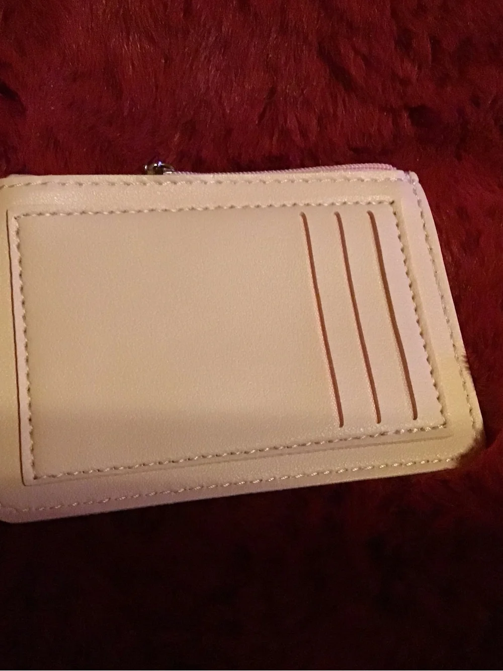 Pink Little Twin Stars Card Holder Wallet